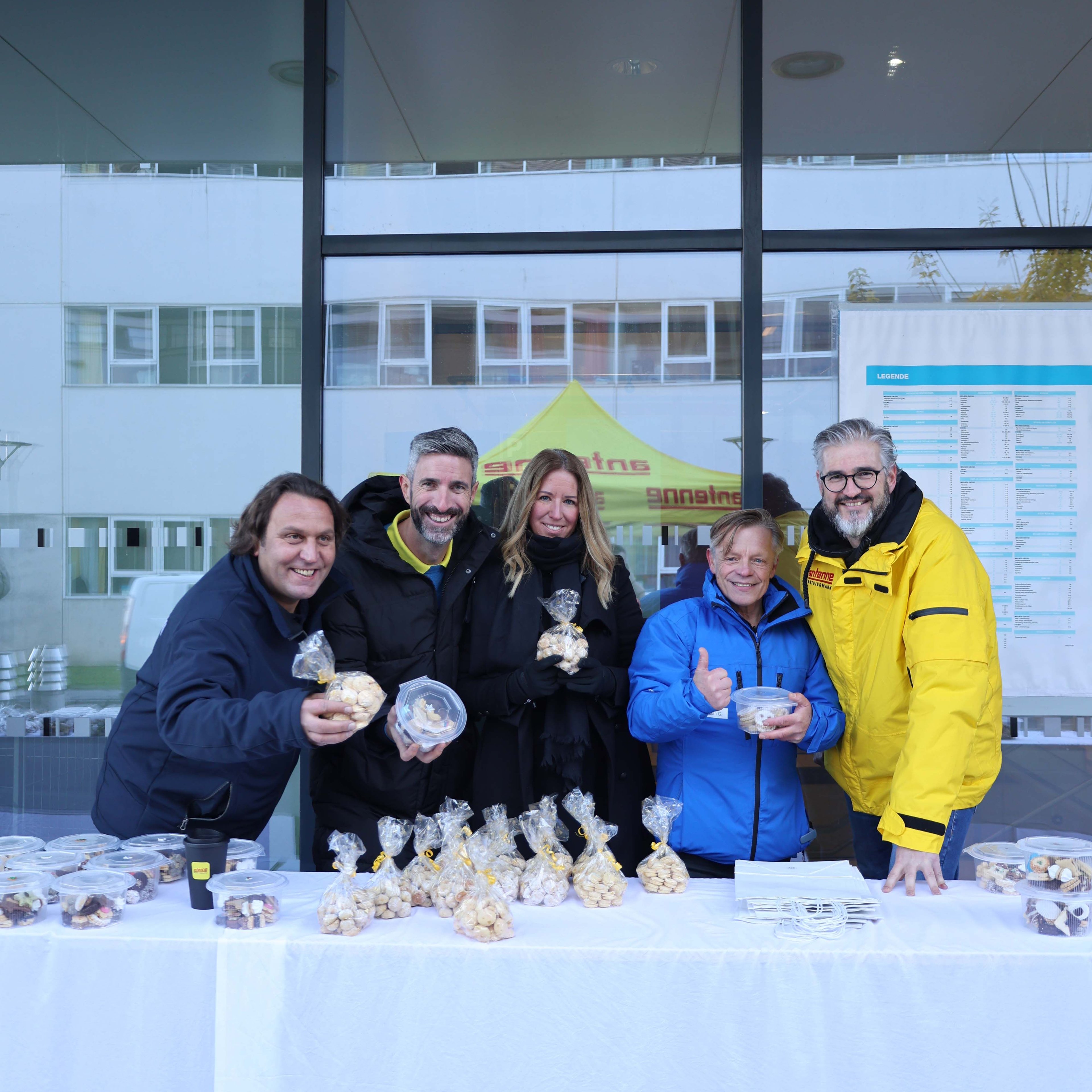 Keksverkauf für den guten Zweck