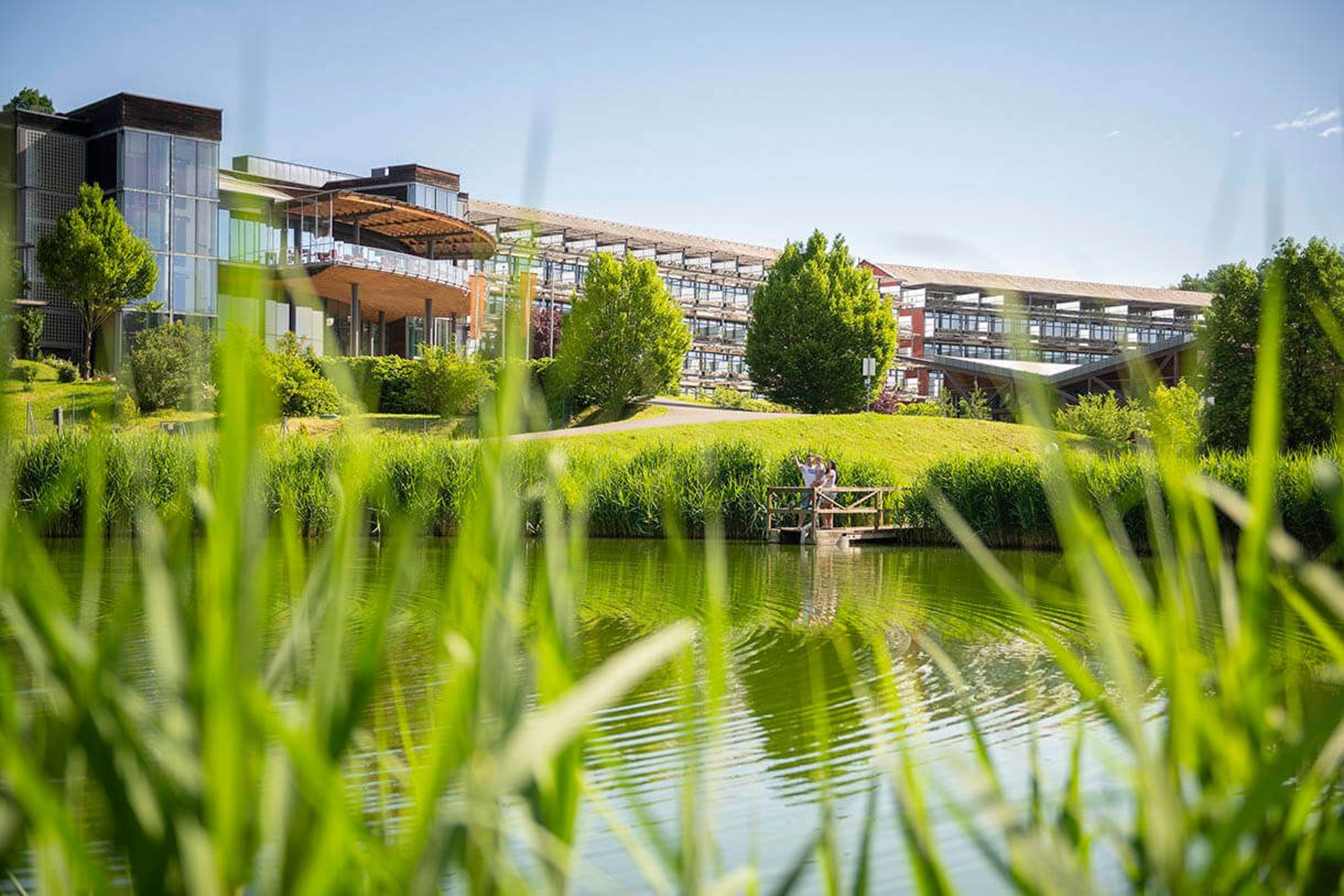 Exterior view of the thermal spa hotel DAS SONNREICH in Bad Loipersdorf.
