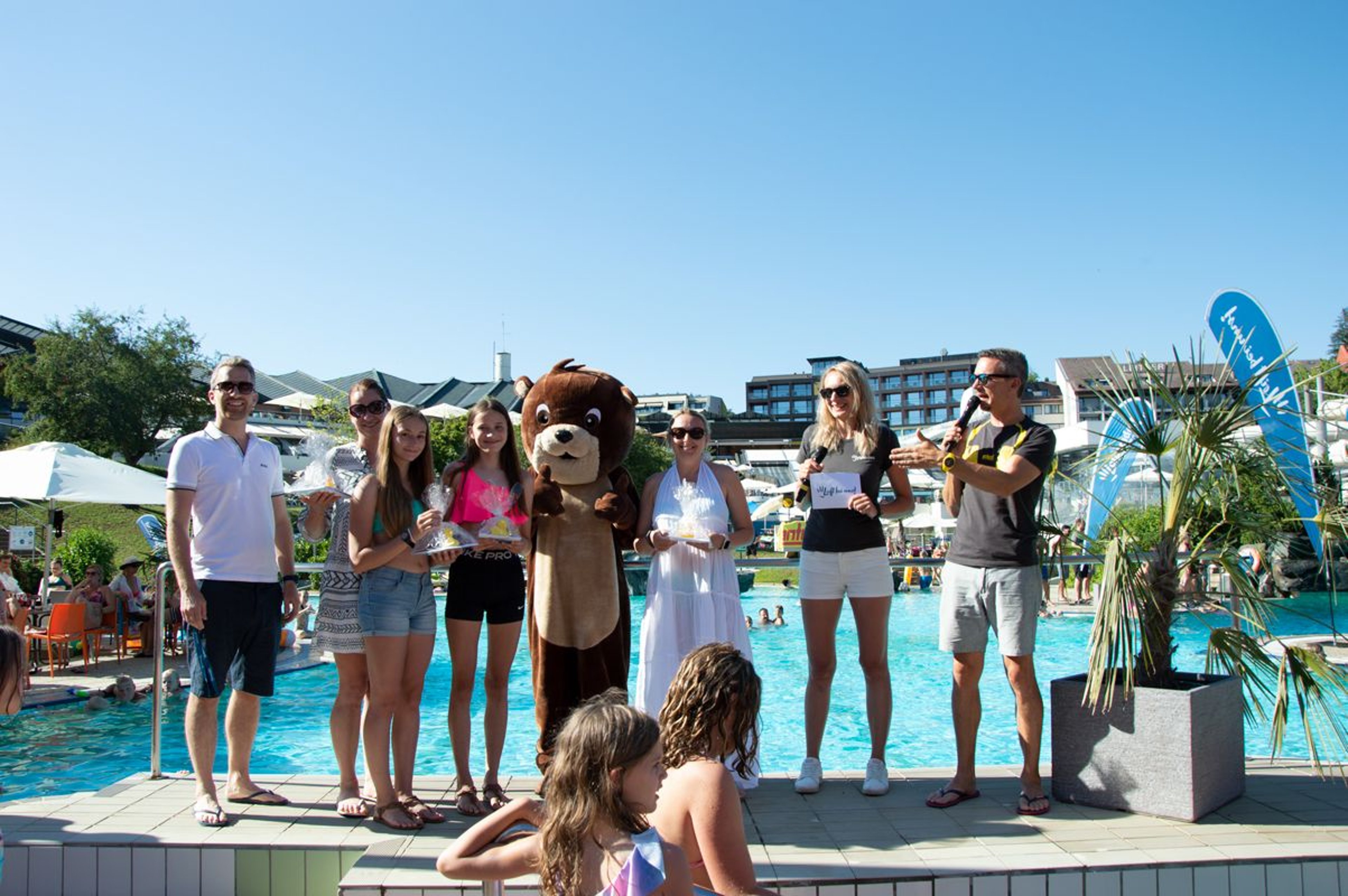 Award ceremony for second place