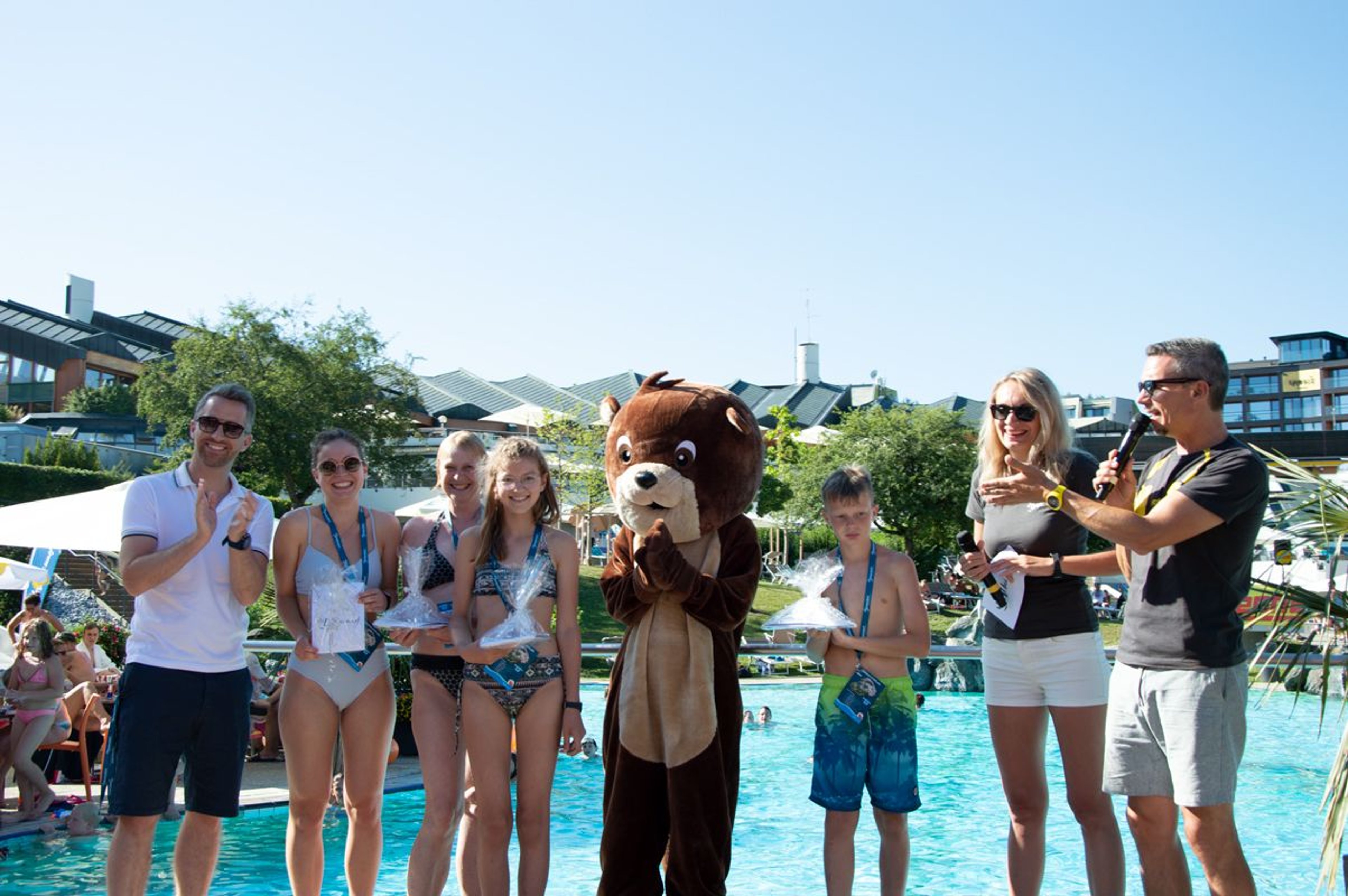 Award ceremony for third place