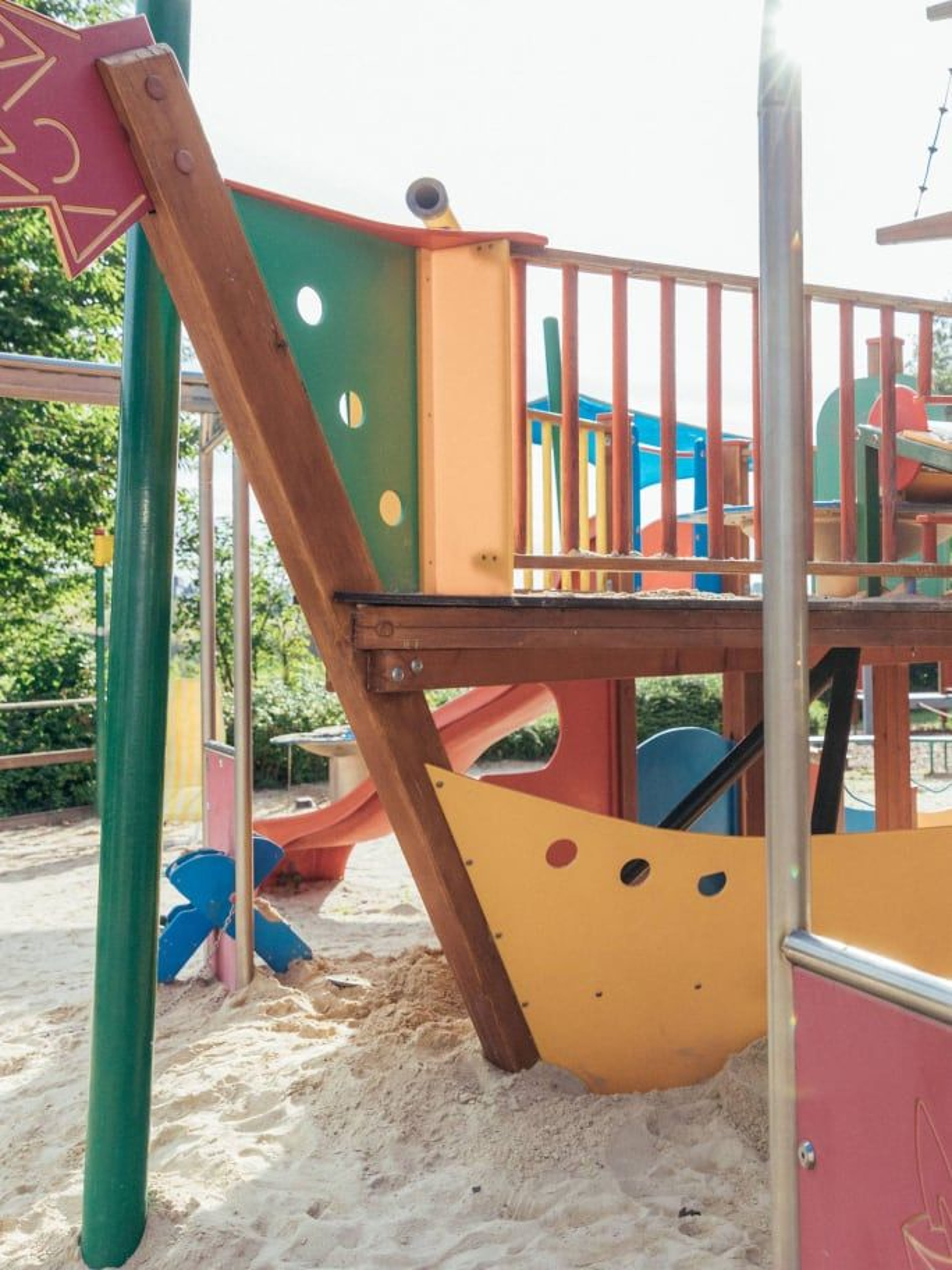 Spielplatz Piratenschiff