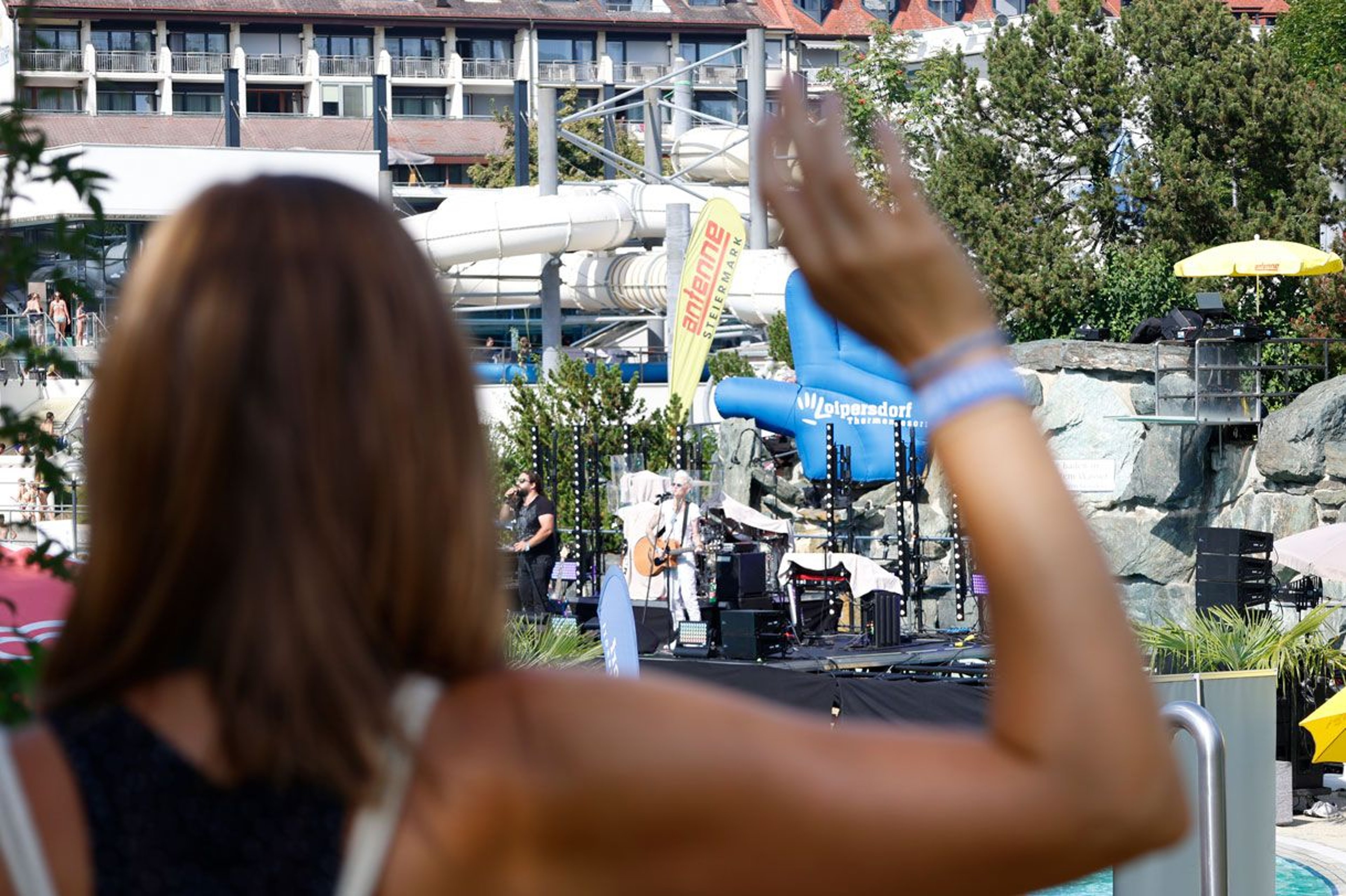 Concert in the outdoor area