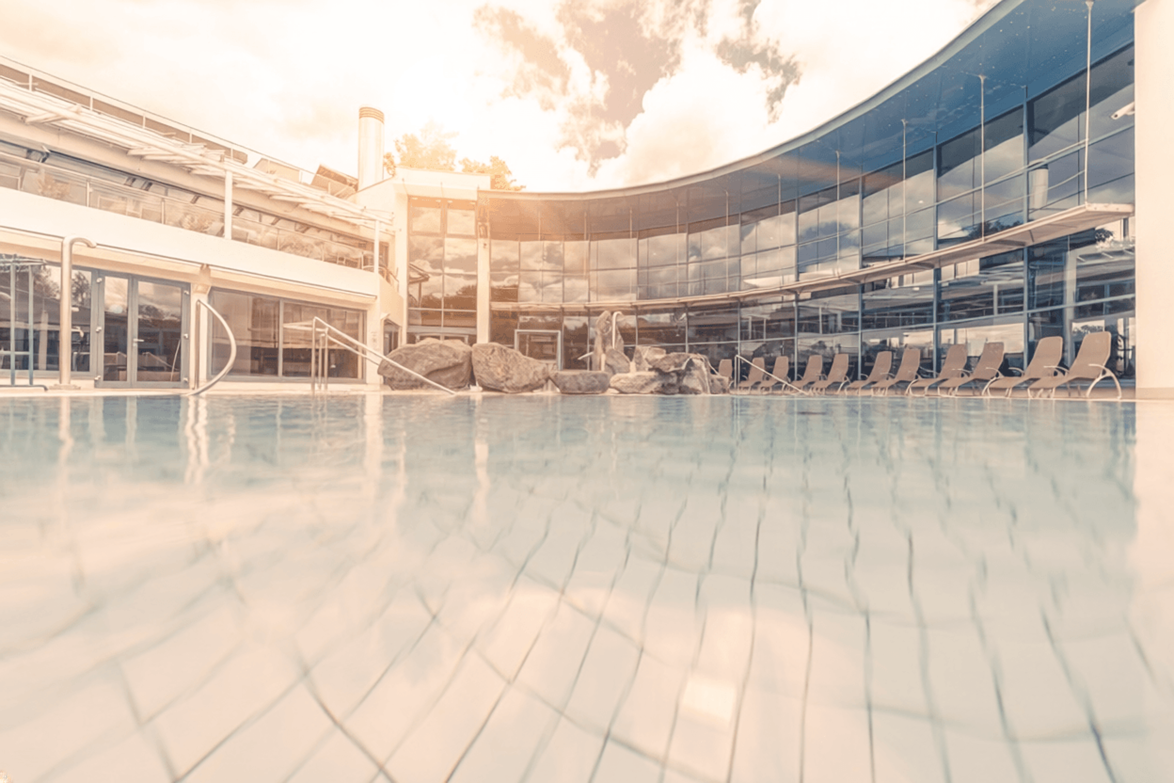 The summer pool