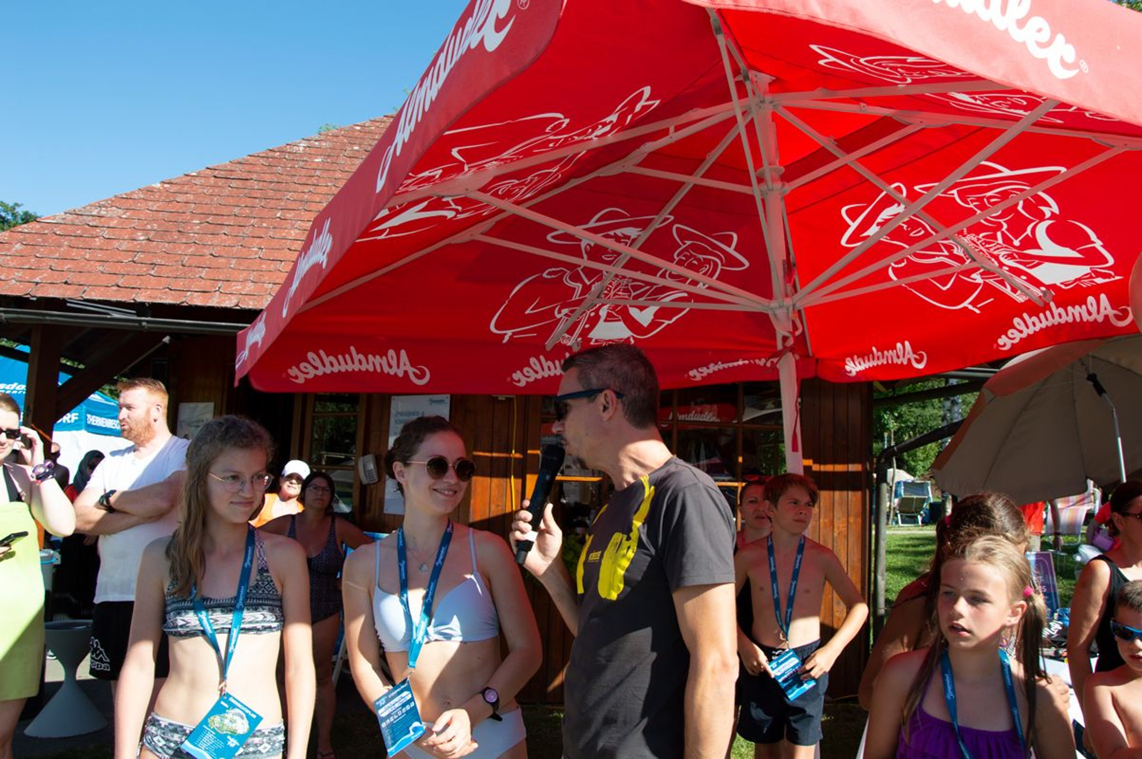 interview with participants