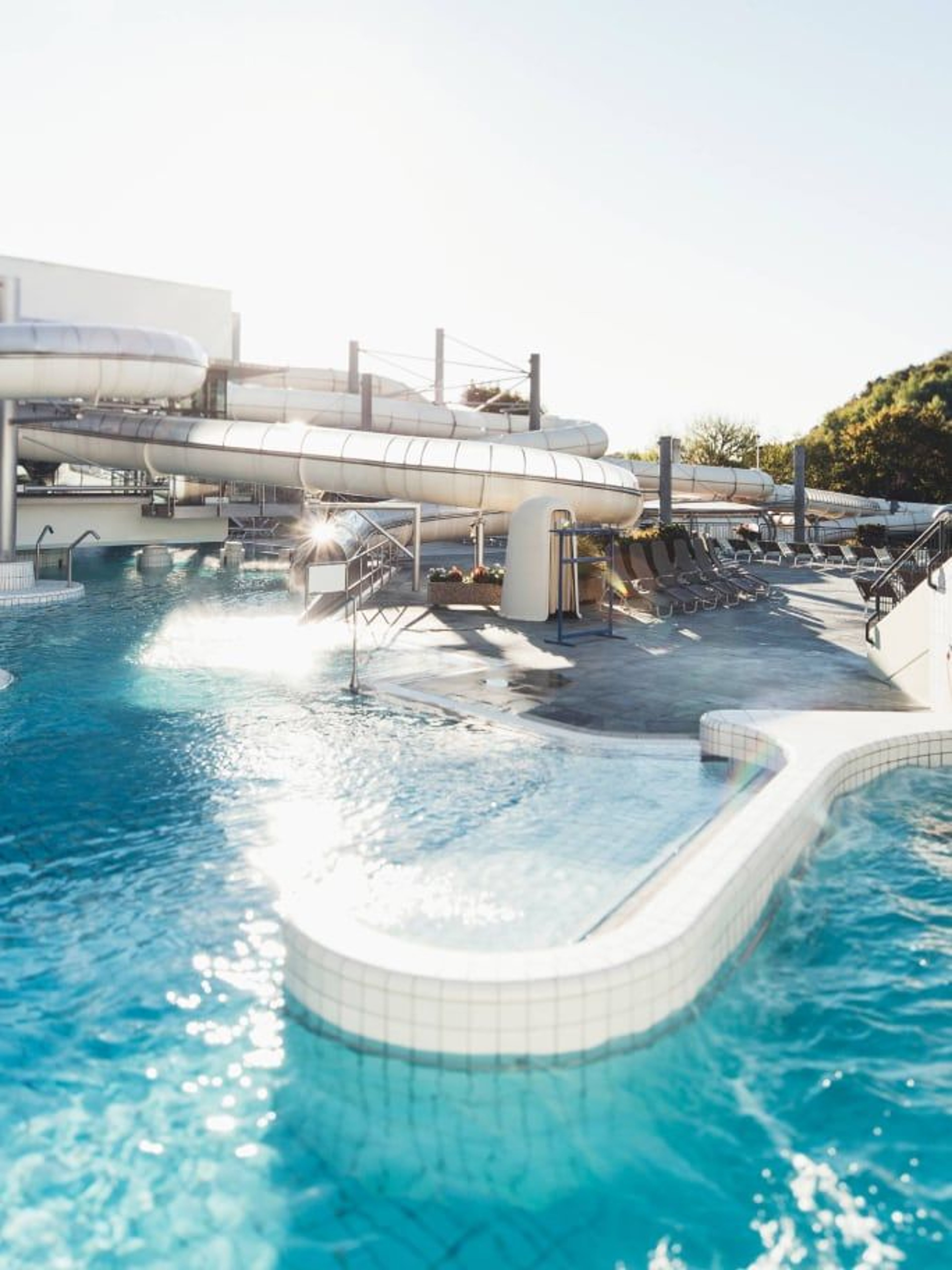 Der Wildbach im Erlebnisbad