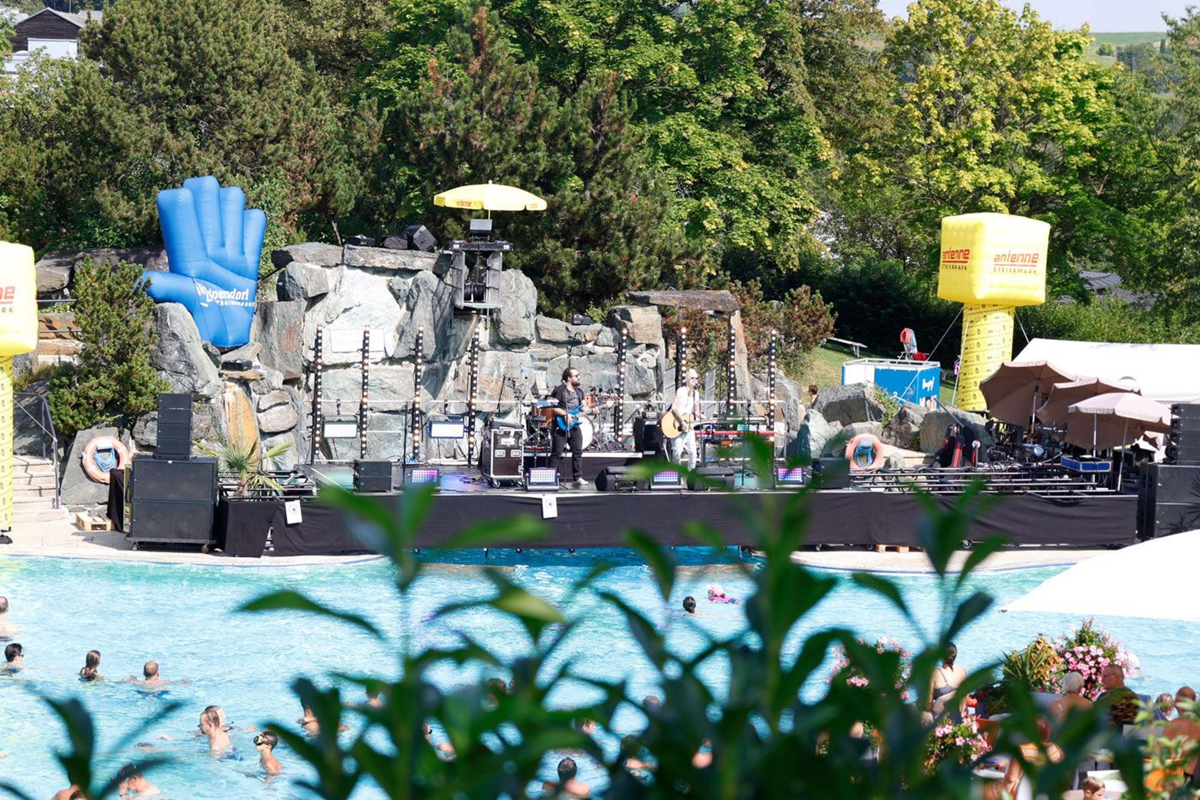 Concert in the outdoor area