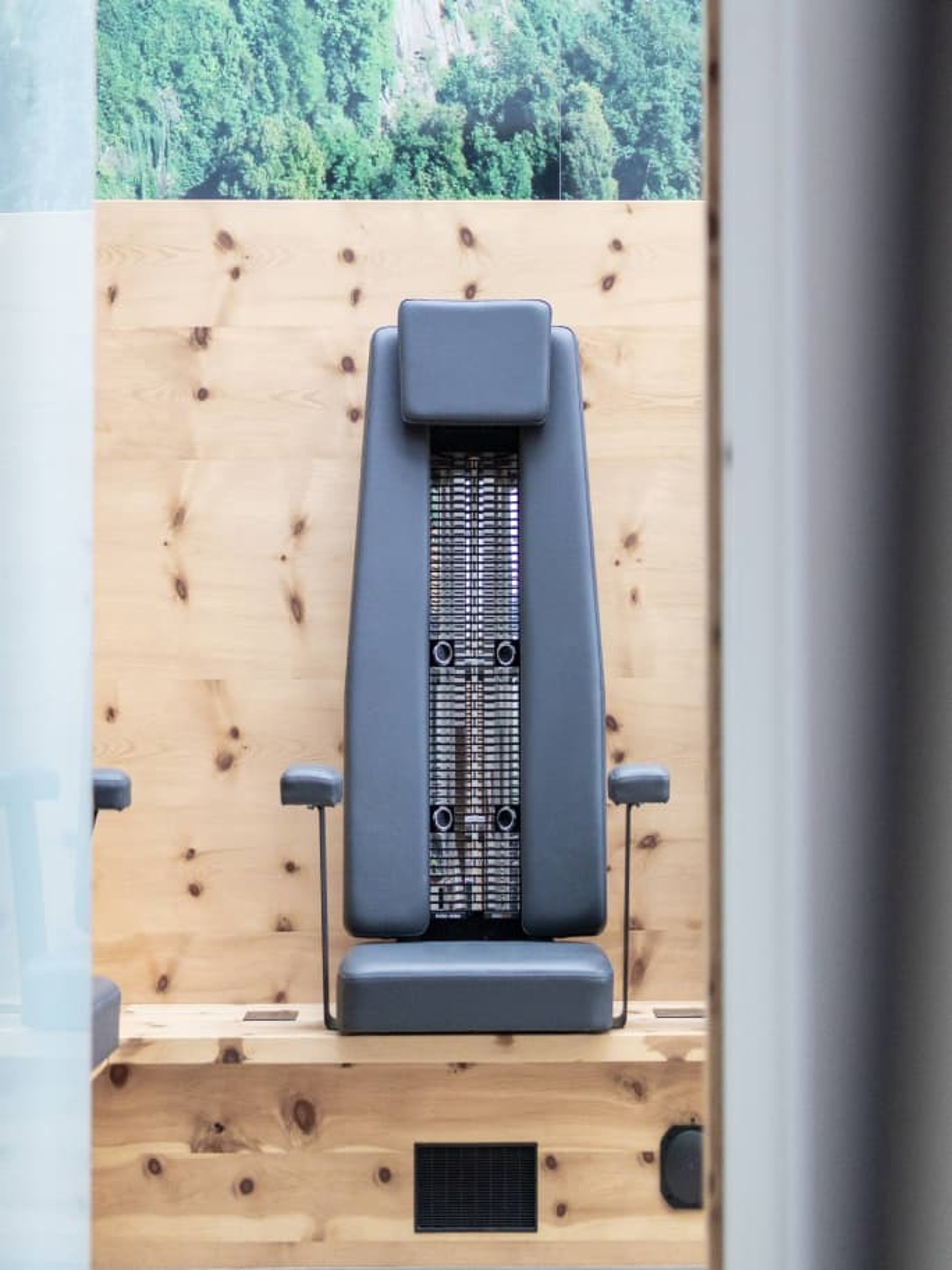 Seat in the infrared cabin