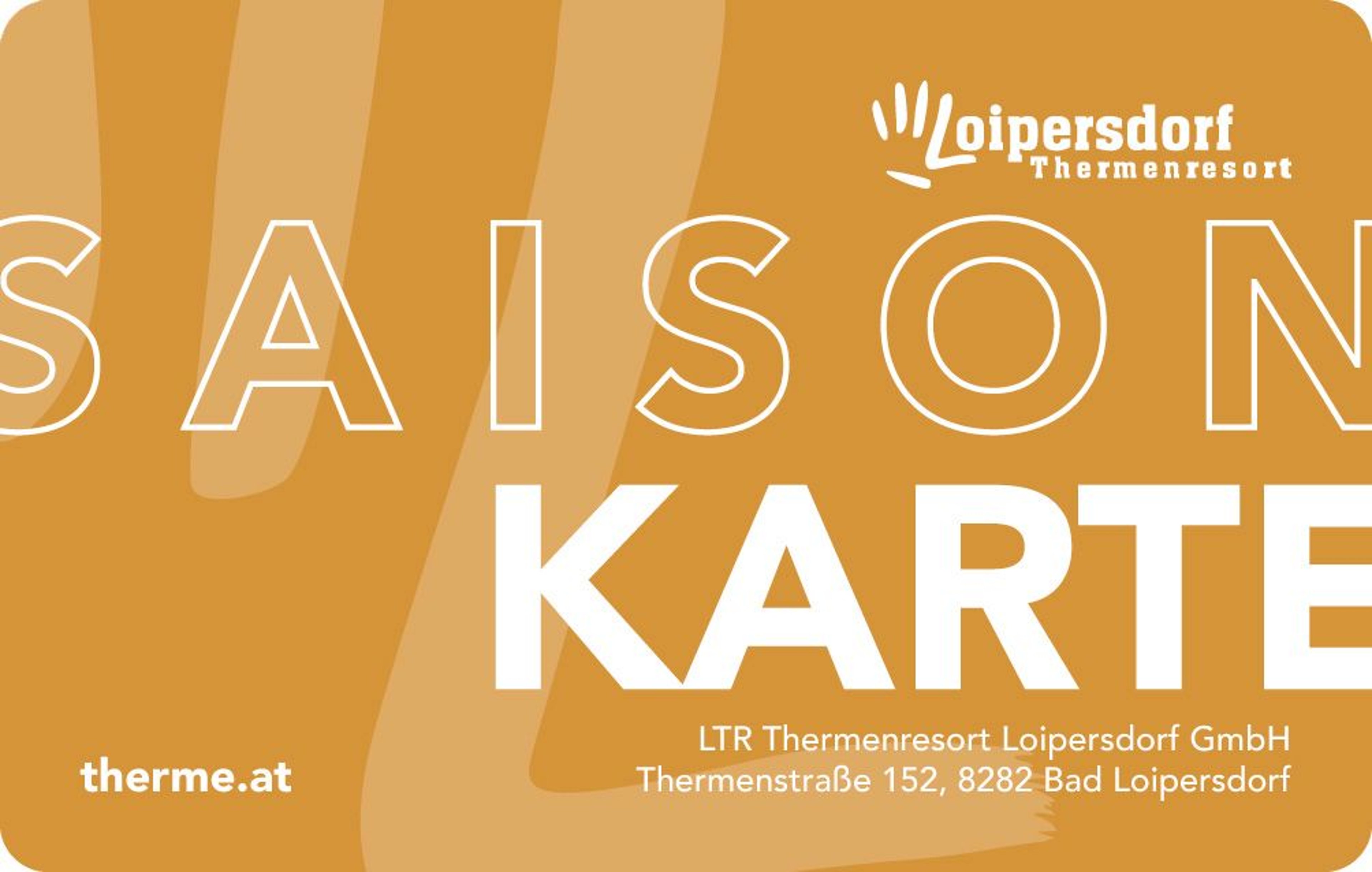 Goldene Saisonkarte