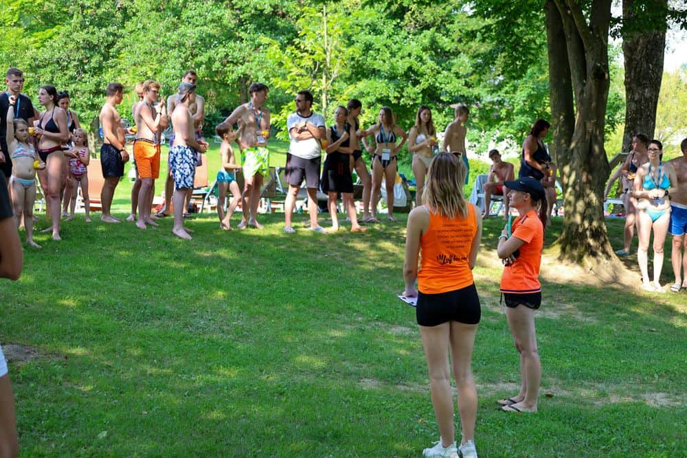 Families prepare for the start