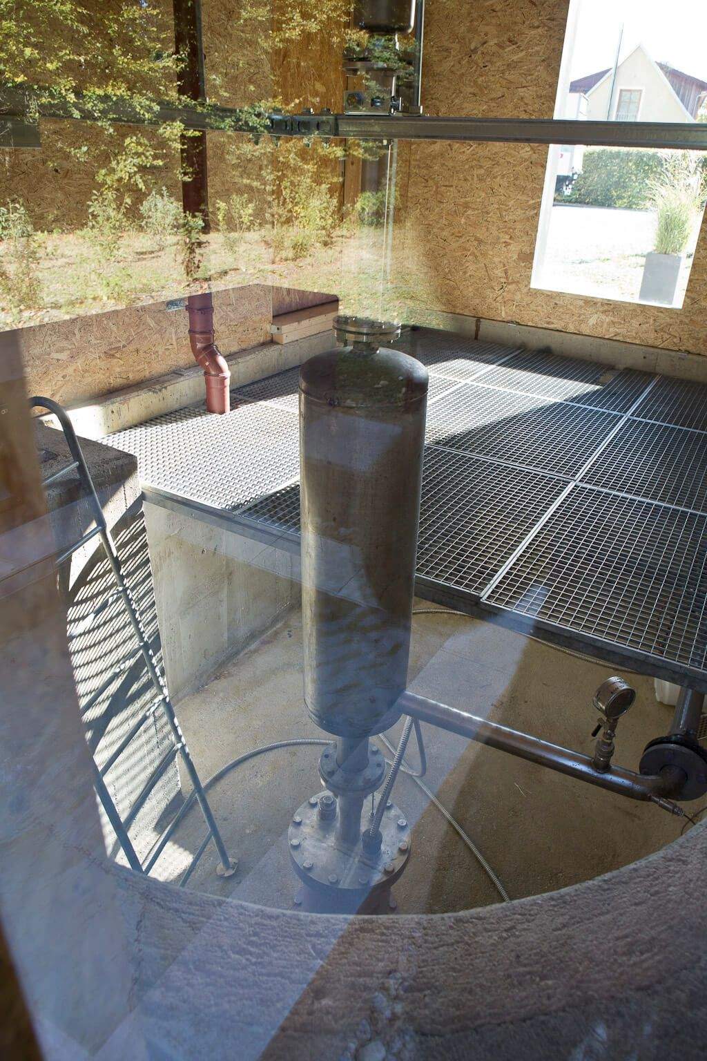 Bohrung der Quelle Lautenberg. 