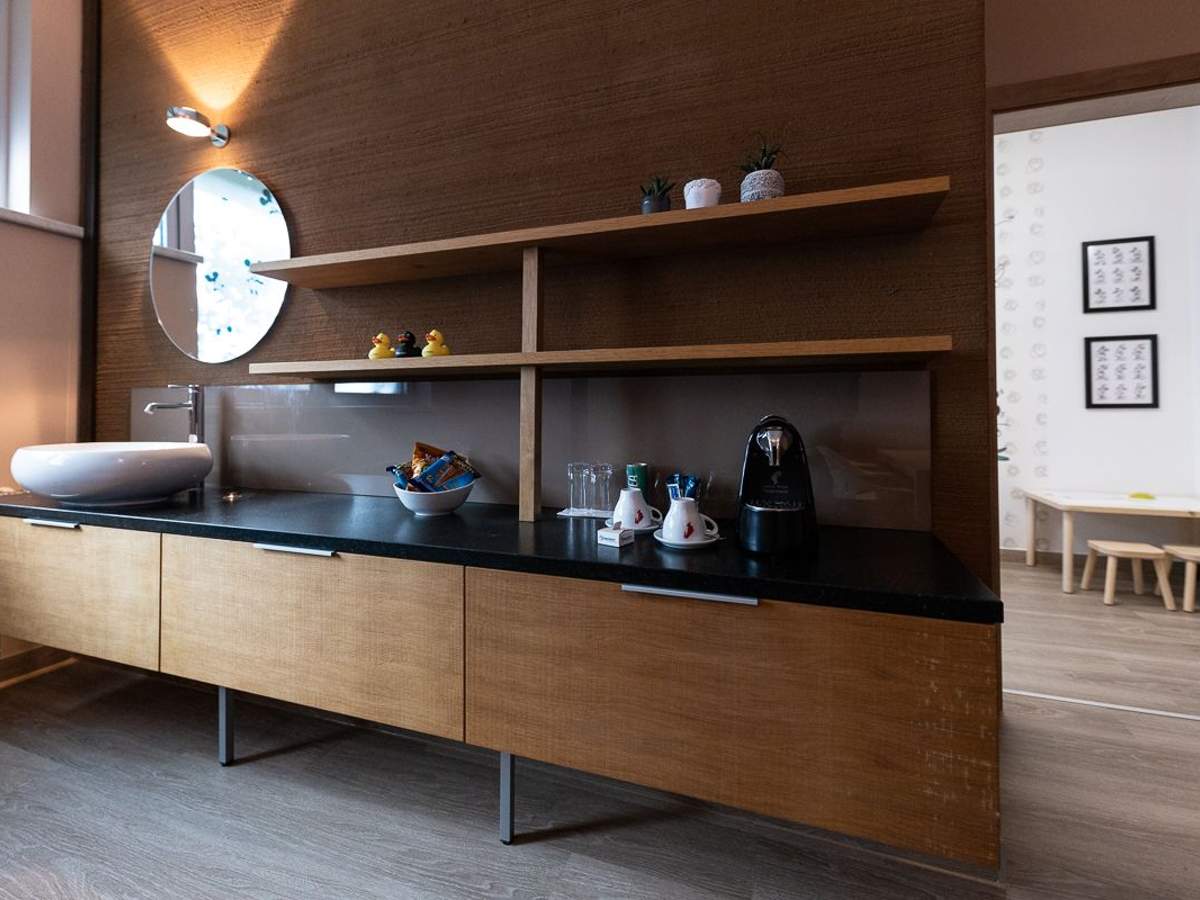 The family suite with extra games room.