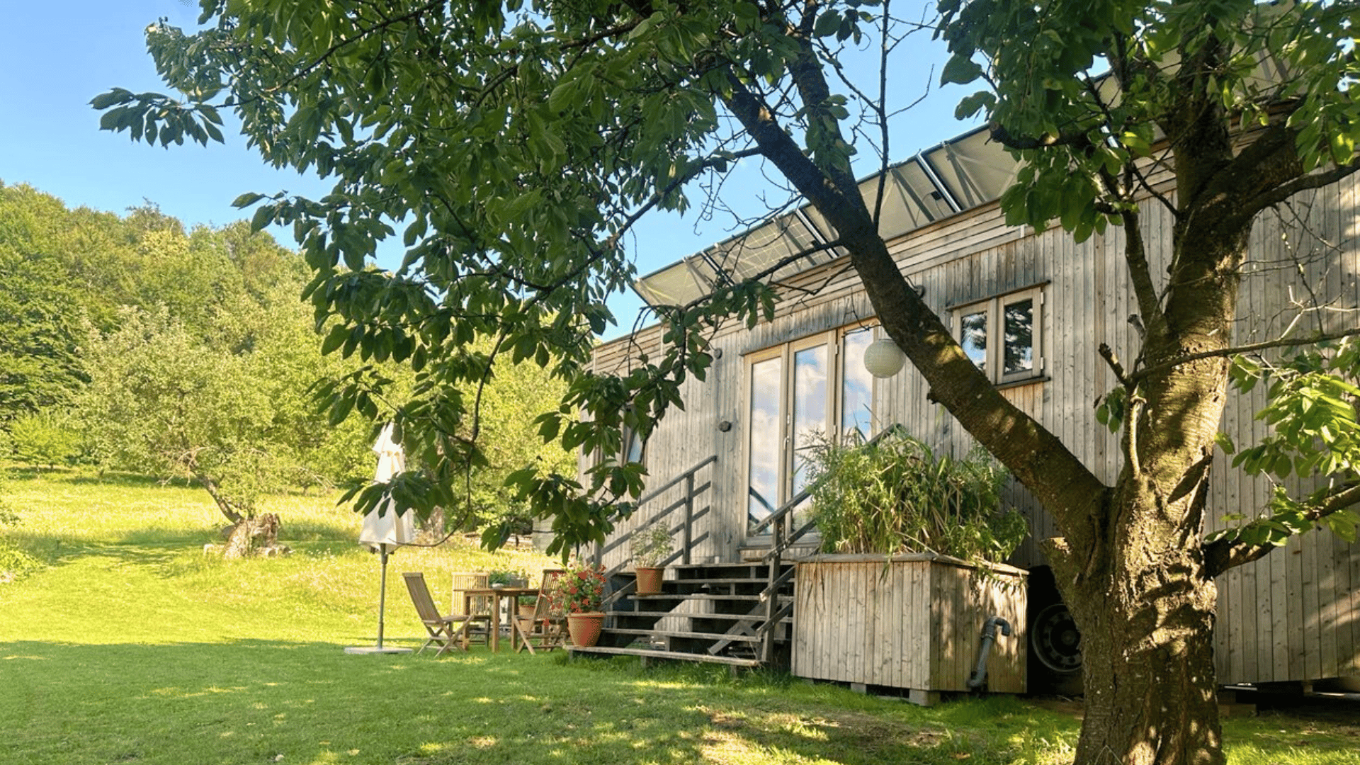 Exterior view of the tiny house WOHNWAGON MIA