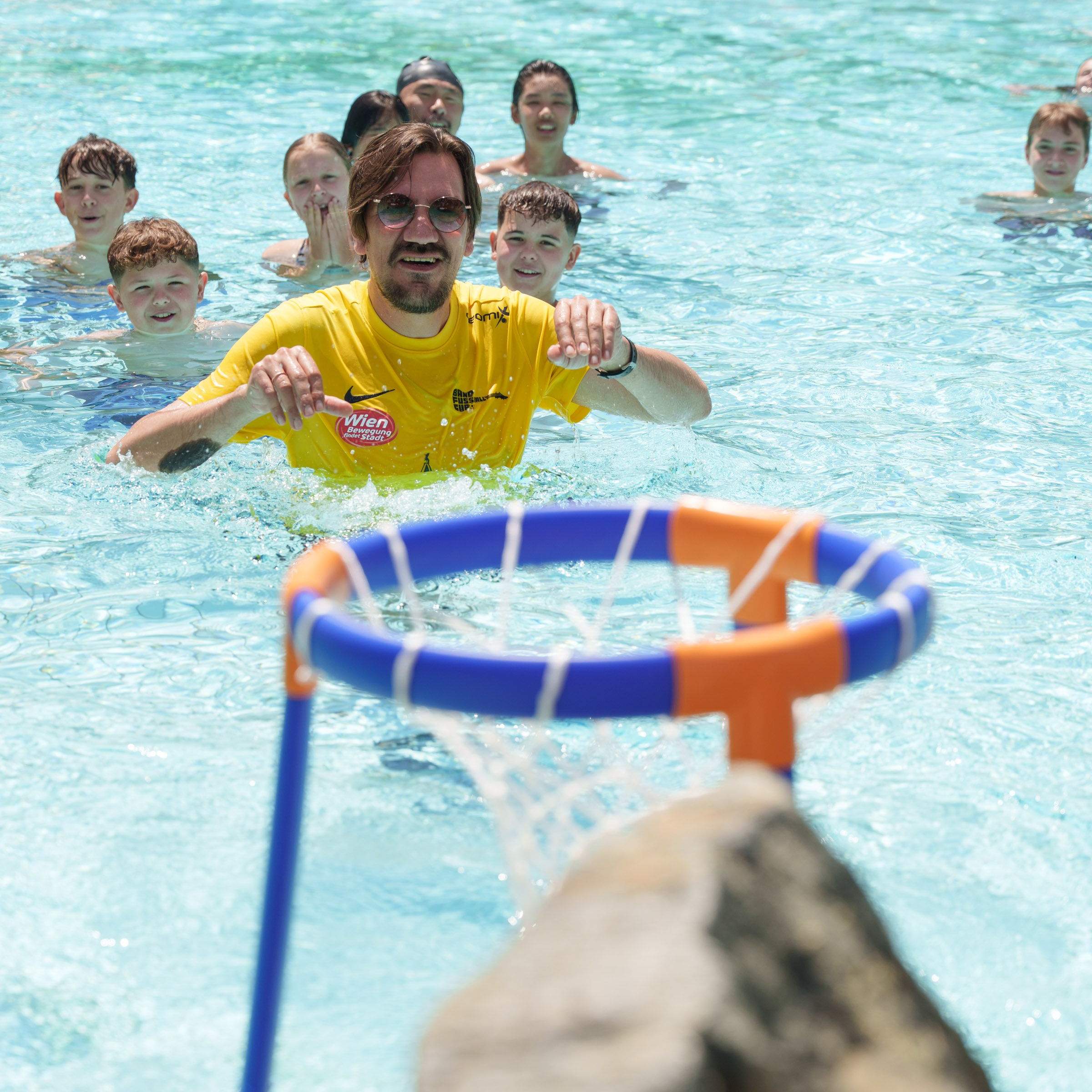  Celebrities at the Loipersdorf thermal spa resort for the “Stani vs Loipersdorf” competition.
