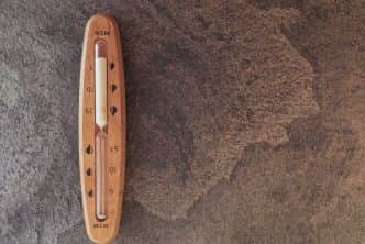 Eine Sanduhr für den Saunagang.