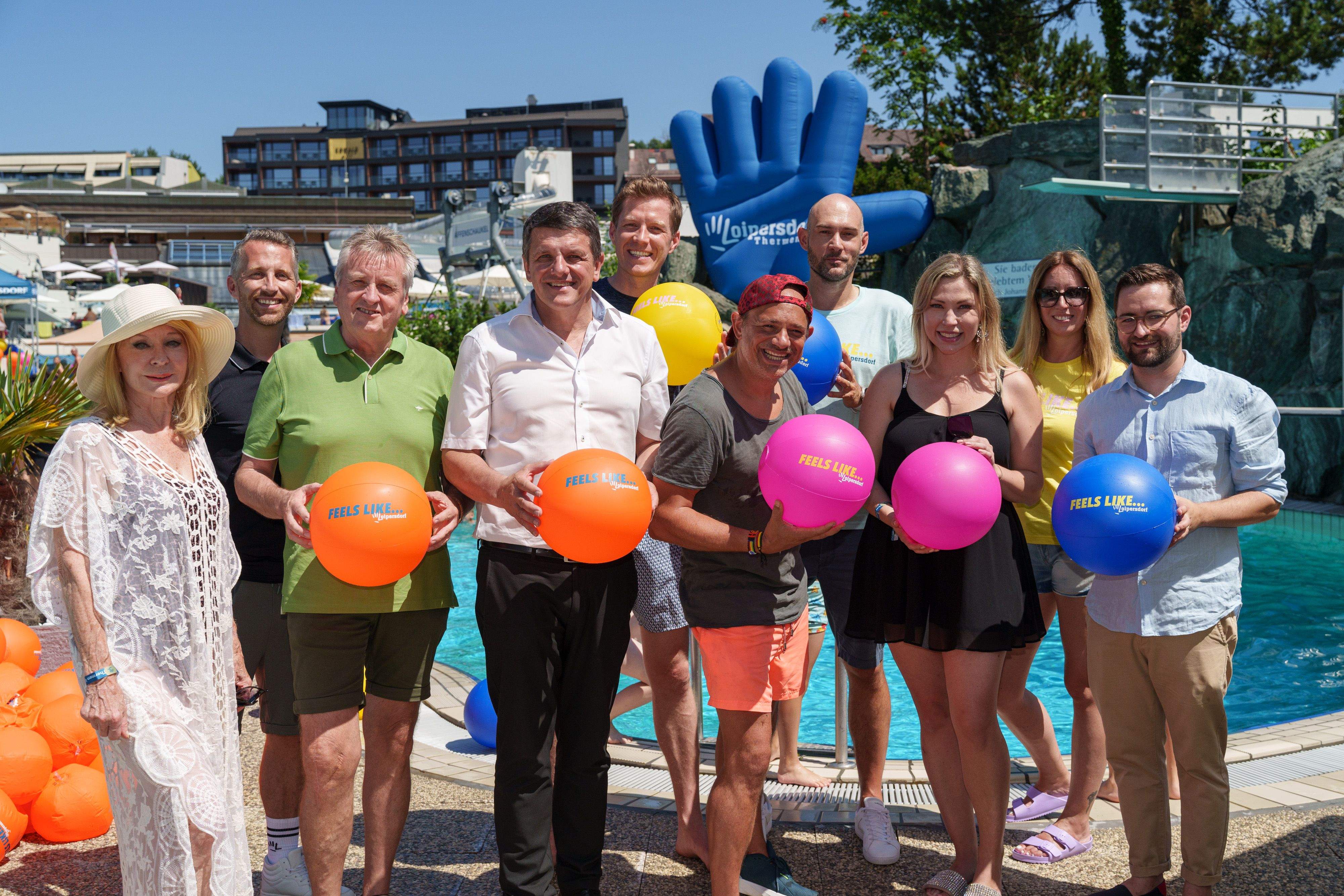Water, games and fun - that's what awaits you at the #WeAreWater festival in Loipersdorf!