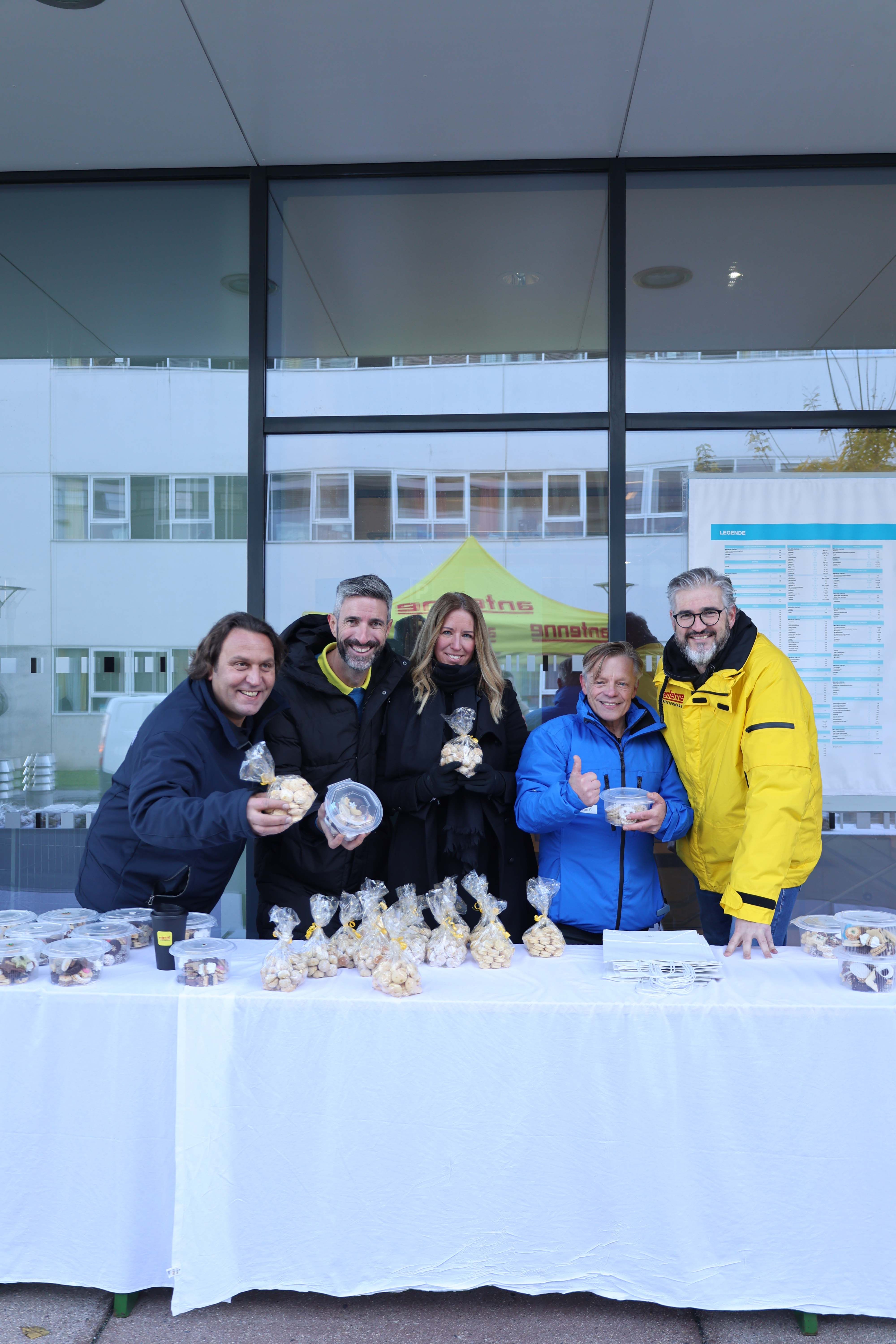 Keksverkauf für den guten Zweck