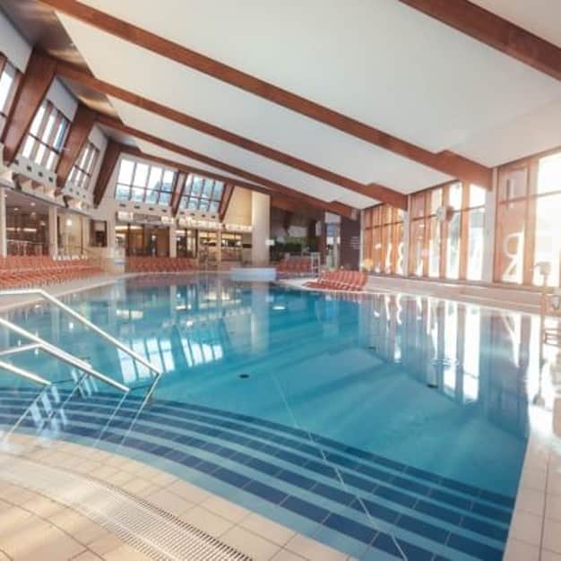 Interior view of the thermal pool